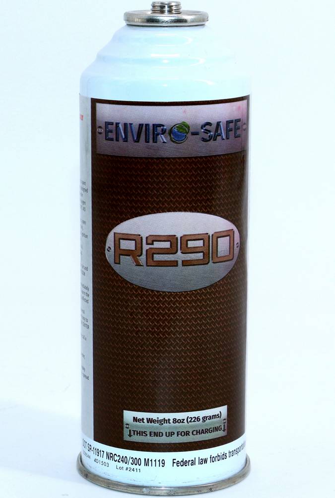 Enviro Safe R 290 Refrigerant Cans Cases Enviro Safe Refrigerants Inc