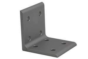 T slot stainless l bracket wall mount